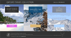 Desktop Screenshot of oxfordtravelcollection.com